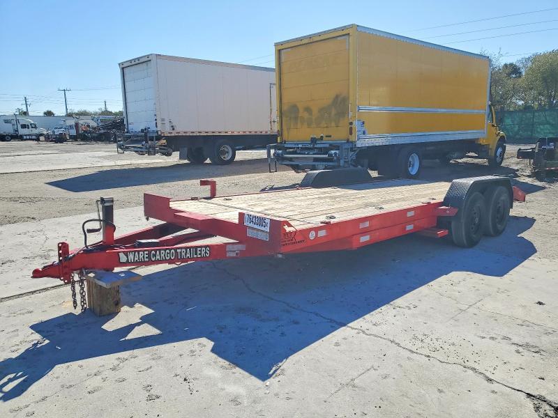 2026 Ware Cargo 7x20ta Equipment Trailer