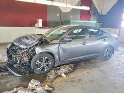 Nissan salvage cars for sale: 2021 Nissan Sentra sv