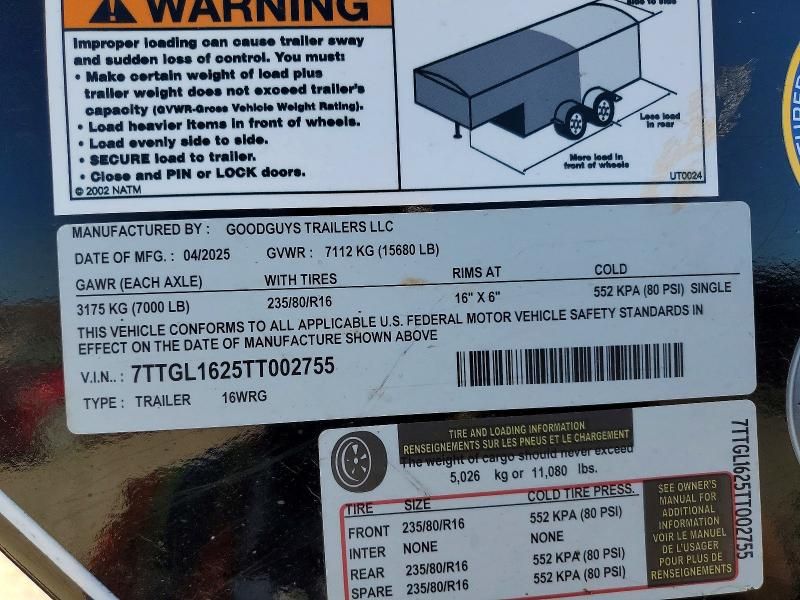 2026 Godg 16' Livestock