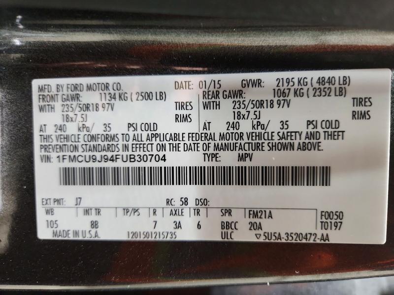2015 Ford Escape Titanium