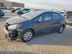 2015 Toyota Prius Plug-in Hybrid Base en venta en Kansas City, KS