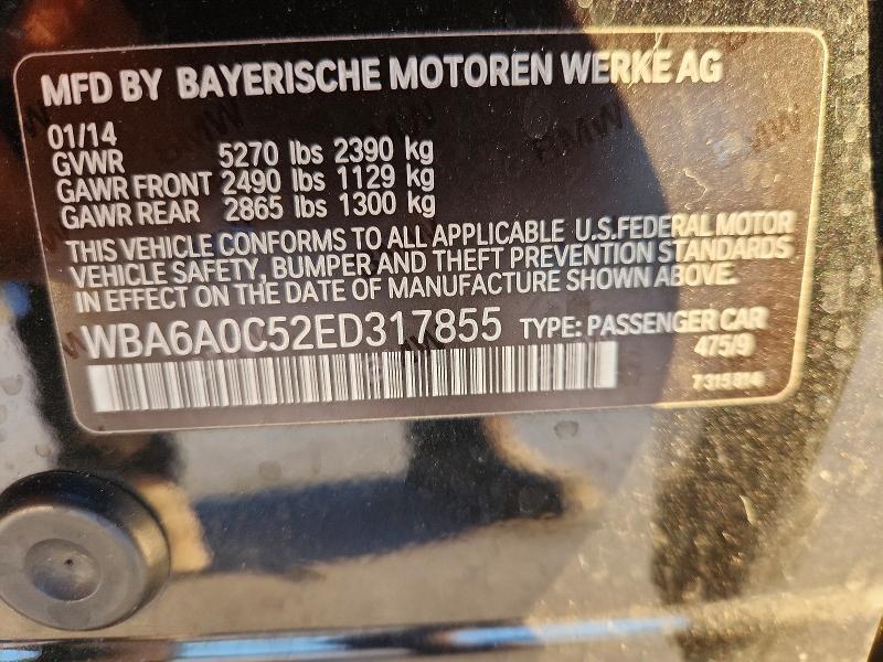2014 BMW 640 i Gran Coupe