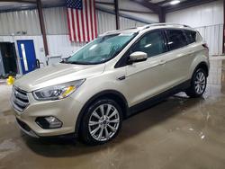 Ford salvage cars for sale: 2017 Ford Escape Titanium