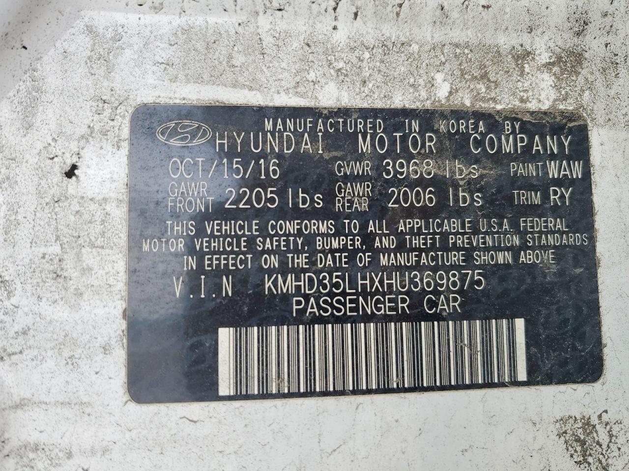 2017 Hyundai Elantra