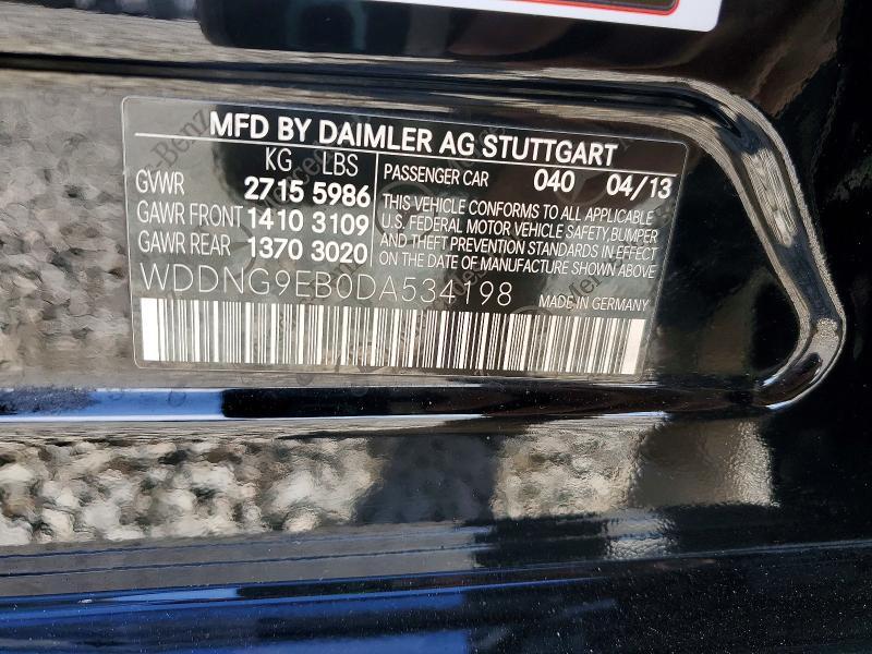 2013 Mercedes-Benz S 550