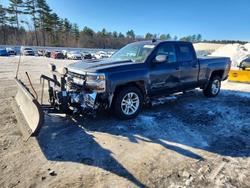 Salvage trucks for sale at Windham, ME auction: 2017 Chevrolet Silverado K1500 LT
