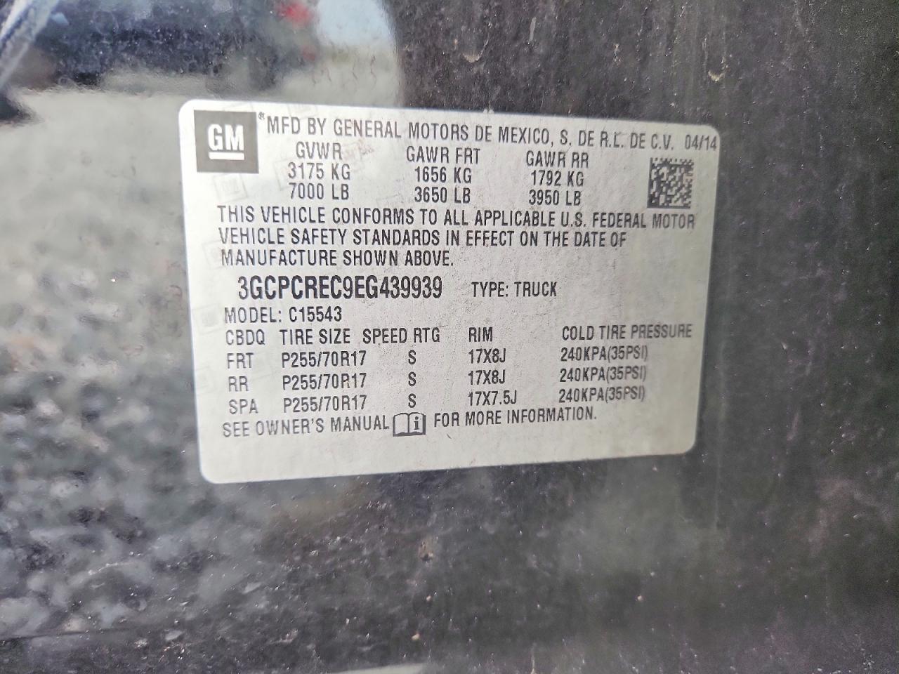 2014 Chevrolet Silverado C1500 LT
