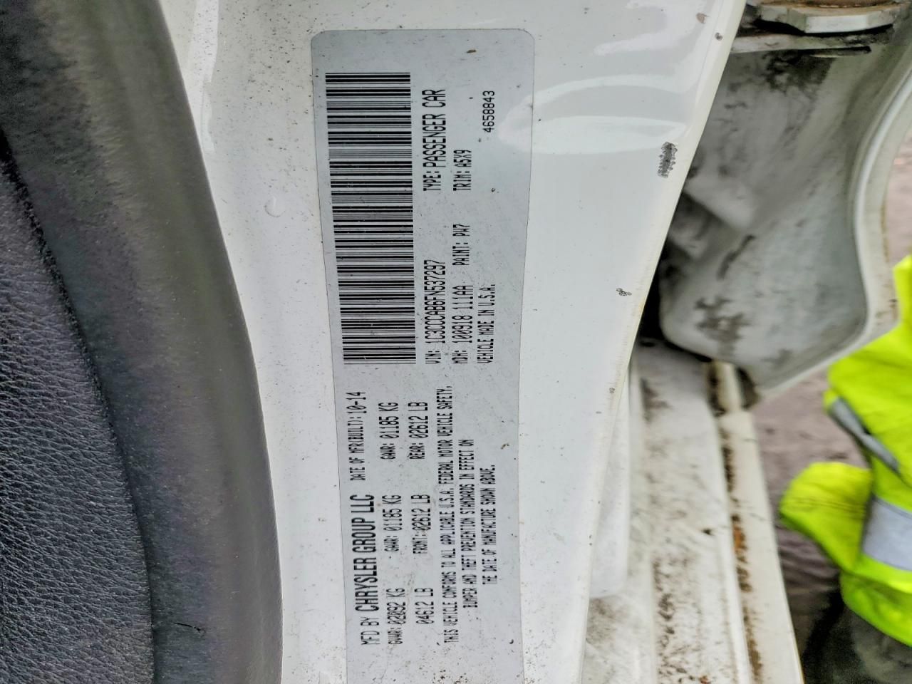 2015 Chrysler 200 Limited