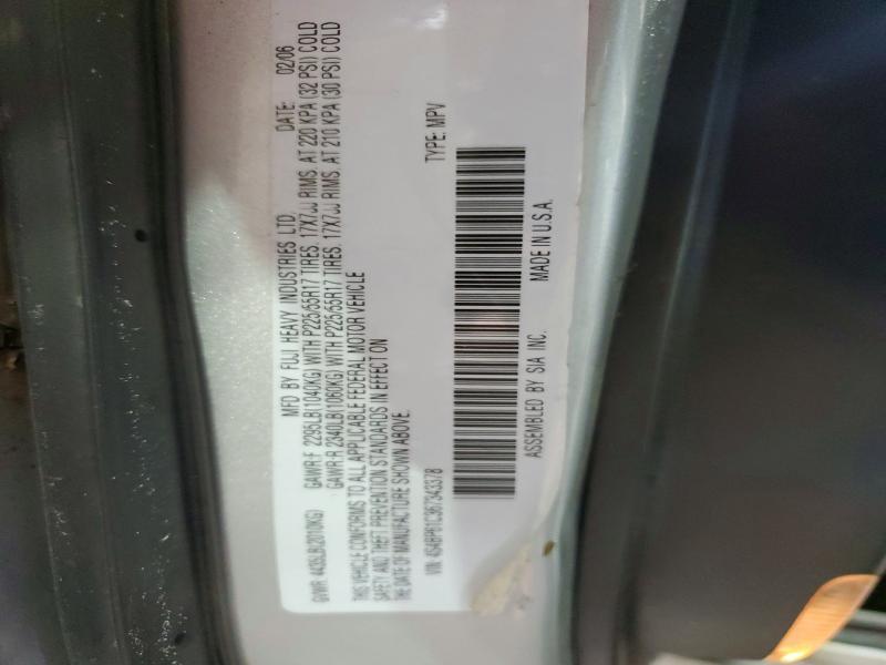 2006 Subaru Legacy Outback 2.5i