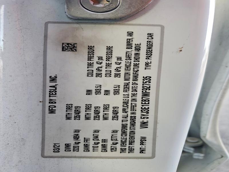 2021 Tesla Model 3