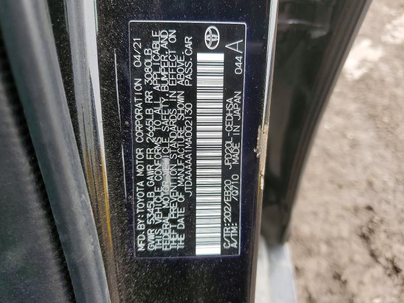 2021 Toyota Mirai xle