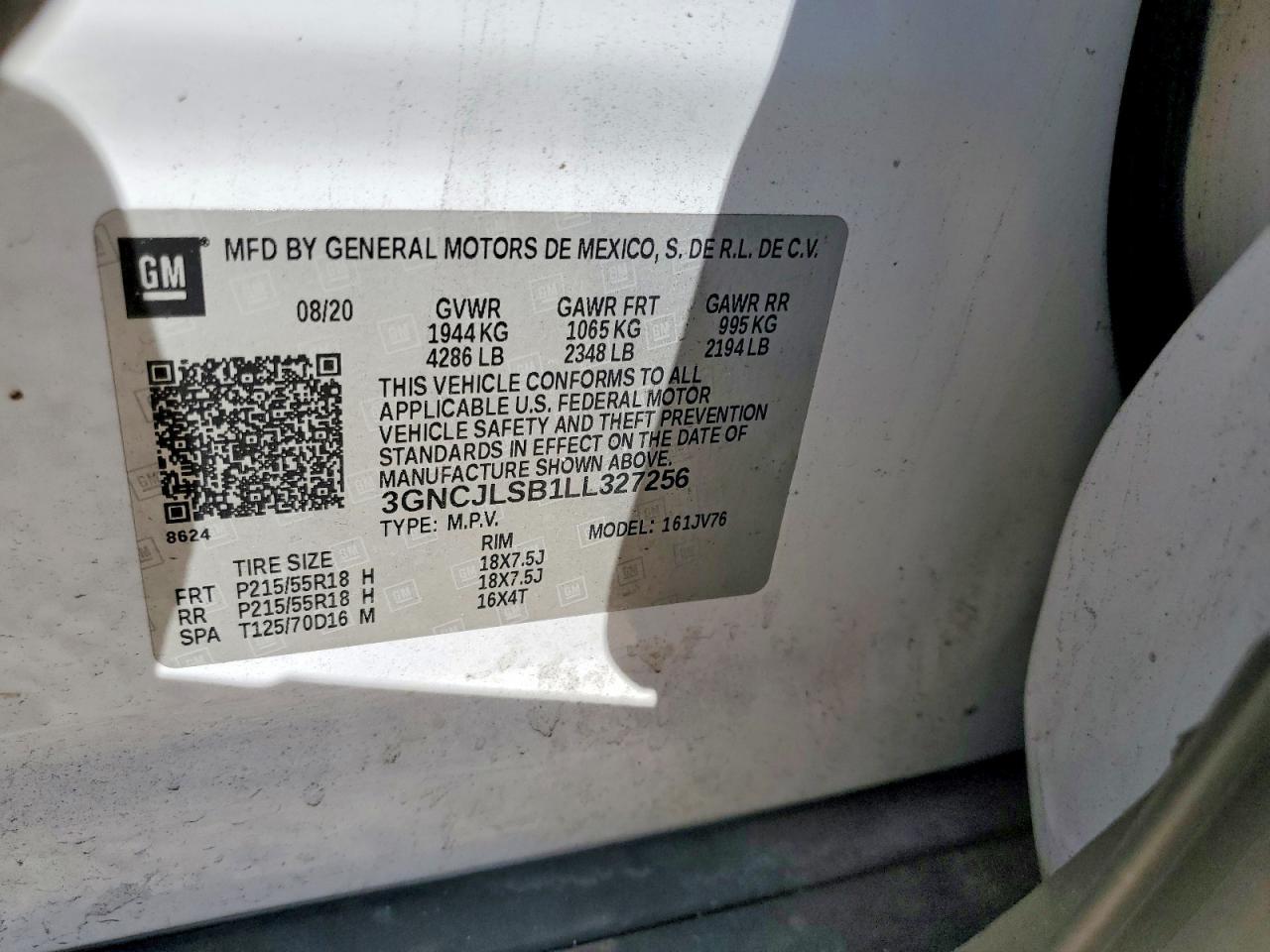 2020 Chevrolet Trax 1LT