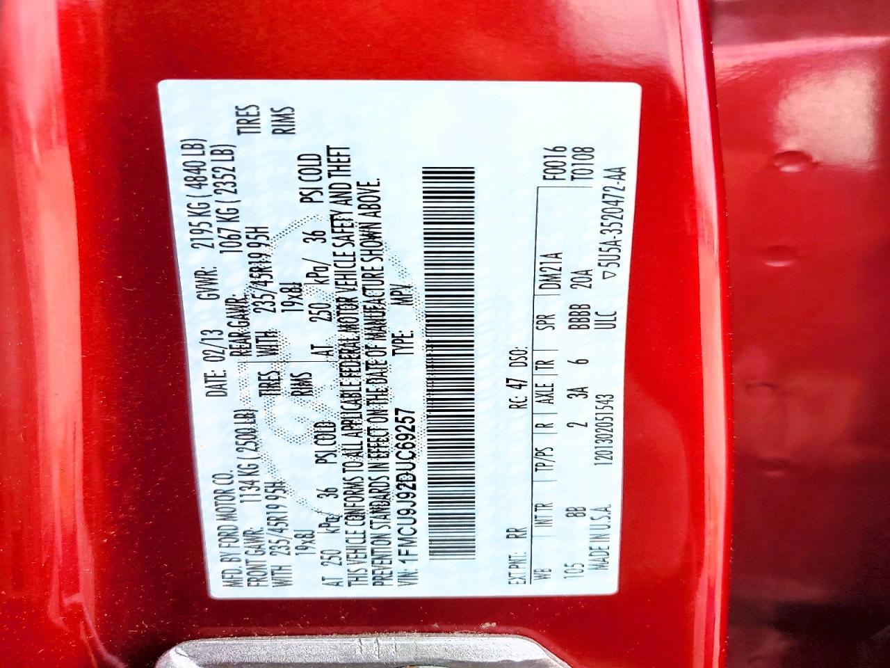 2013 Ford Escape Titanium