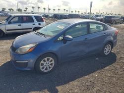 Salvage cars for sale from Copart Clewiston, FL: 2016 KIA Rio lx