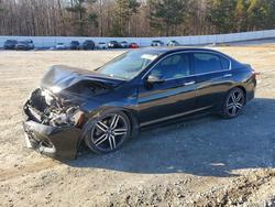 Honda salvage cars for sale: 2017 Honda Accord Touring