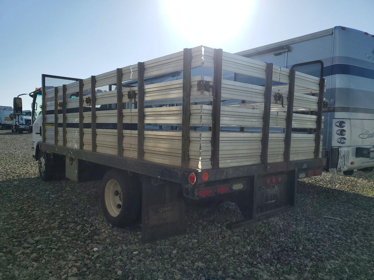 2017 Isuzu NPR HD Flatbed Truck