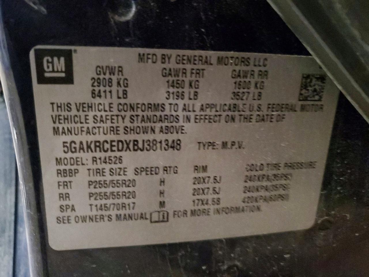 2011 Buick Enclave cxl