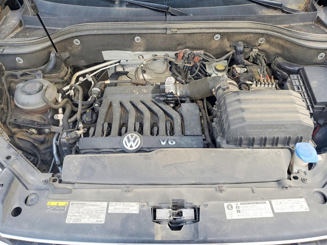2019 Volkswagen Atlas 3.6l V6 se