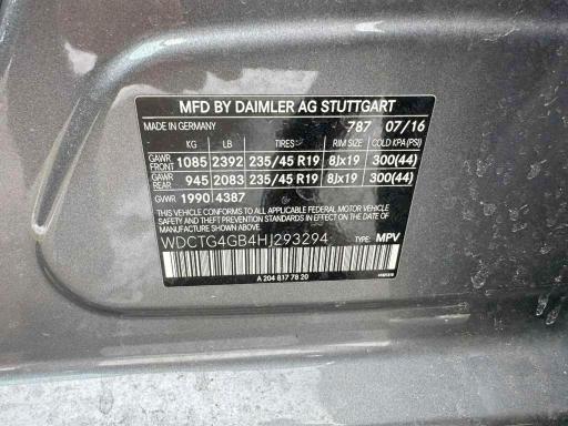 2017 Mercedes-Benz Gla 250 4matic