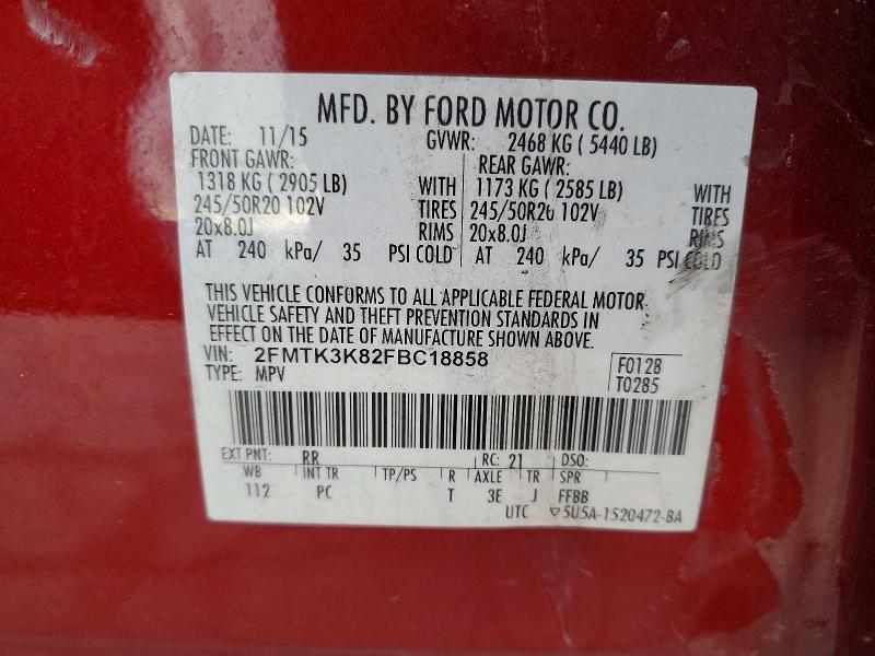 2015 Ford Edge Titanium