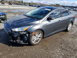 Ford Focus salvage cars for sale: 2017 Ford Focus Titanium