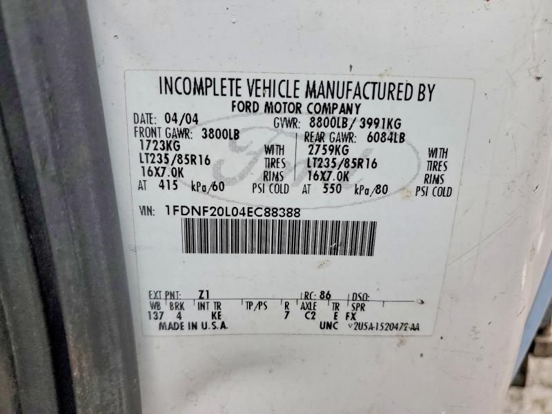 2004 Ford F250 Super Duty Utility / Service Truck