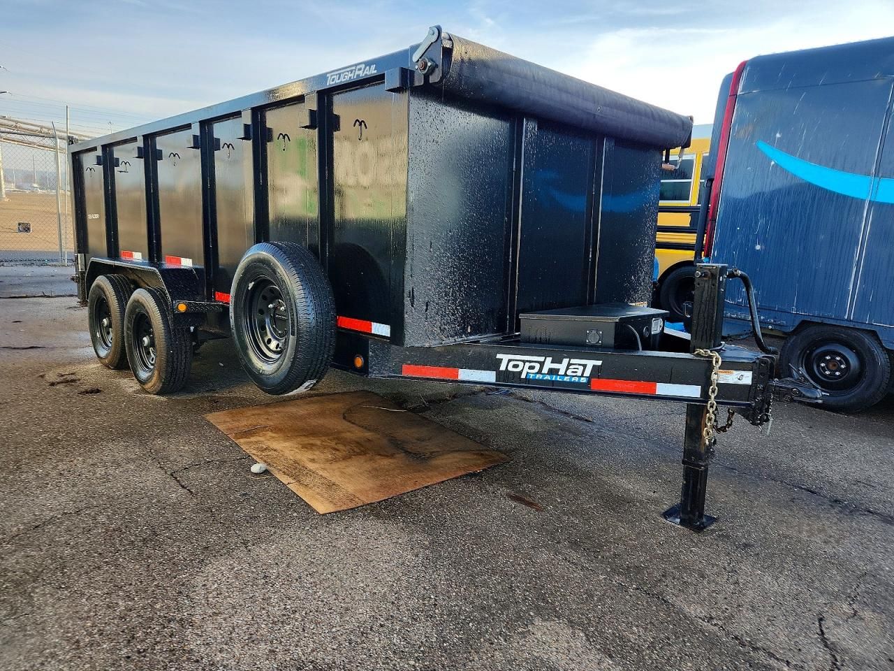 2024 Top Hat DPX140-16X83-14E-F Dump Trailer