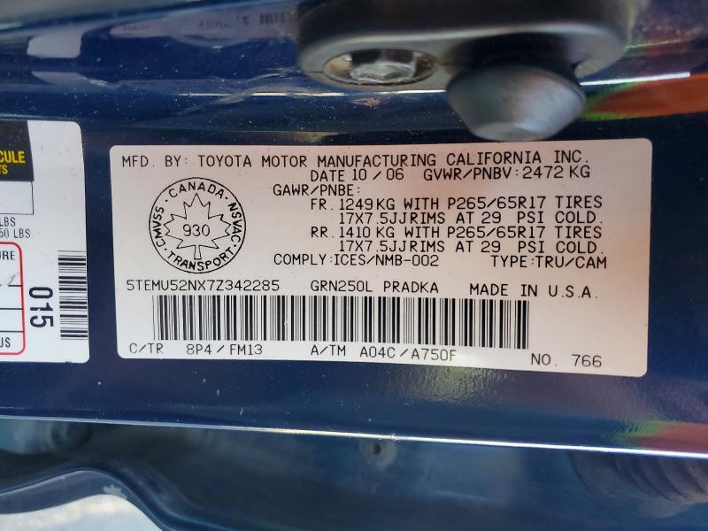 2007 Toyota Tacoma V6