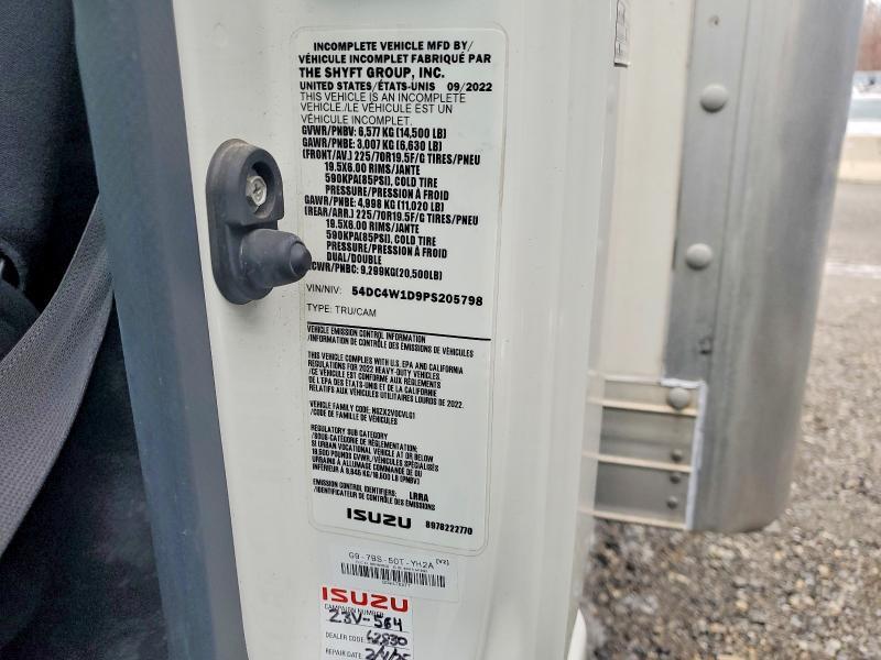 2023 Isuzu NPR HD BOX Truck