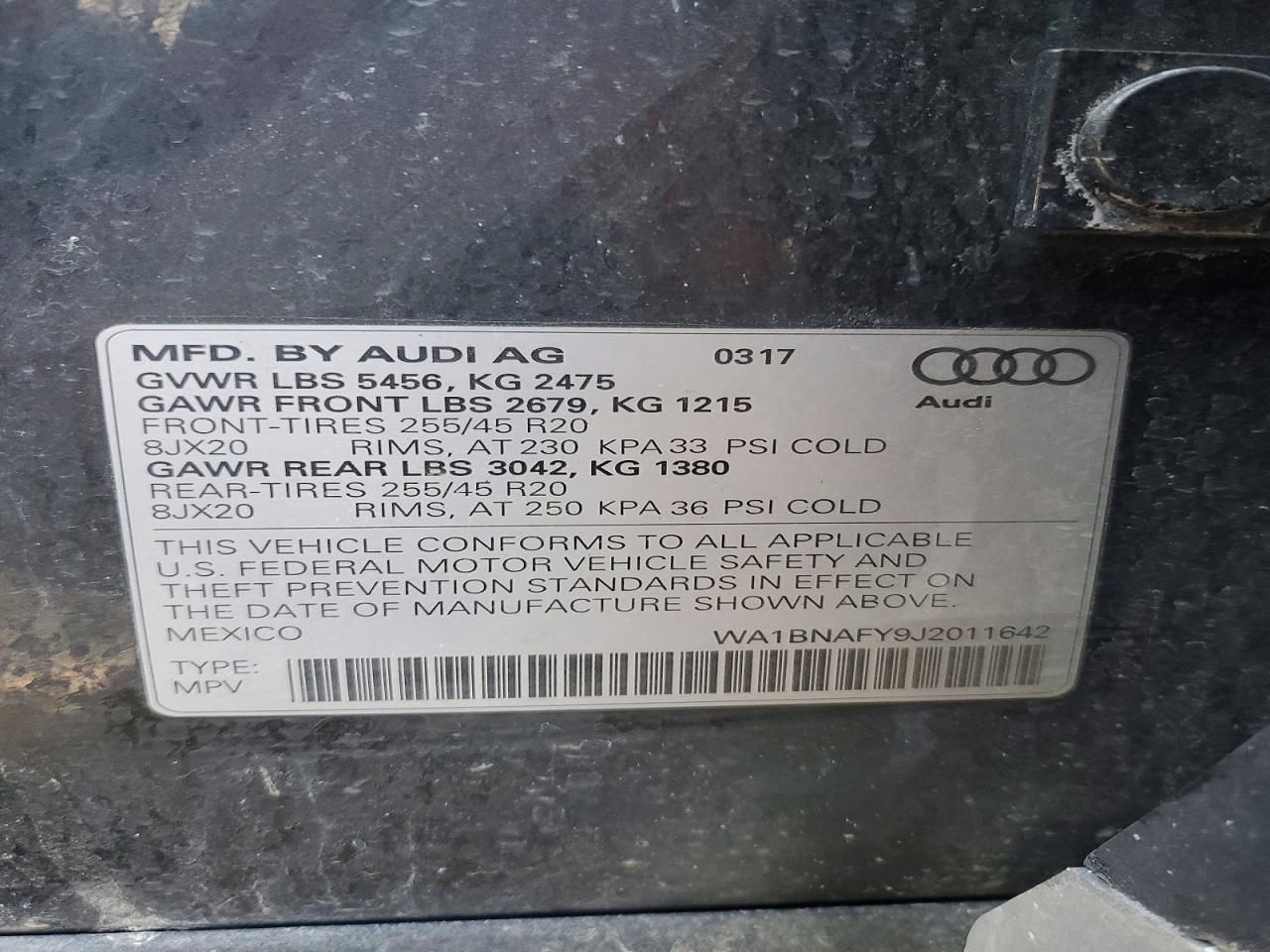 2018 Audi Q5 Premium Plus