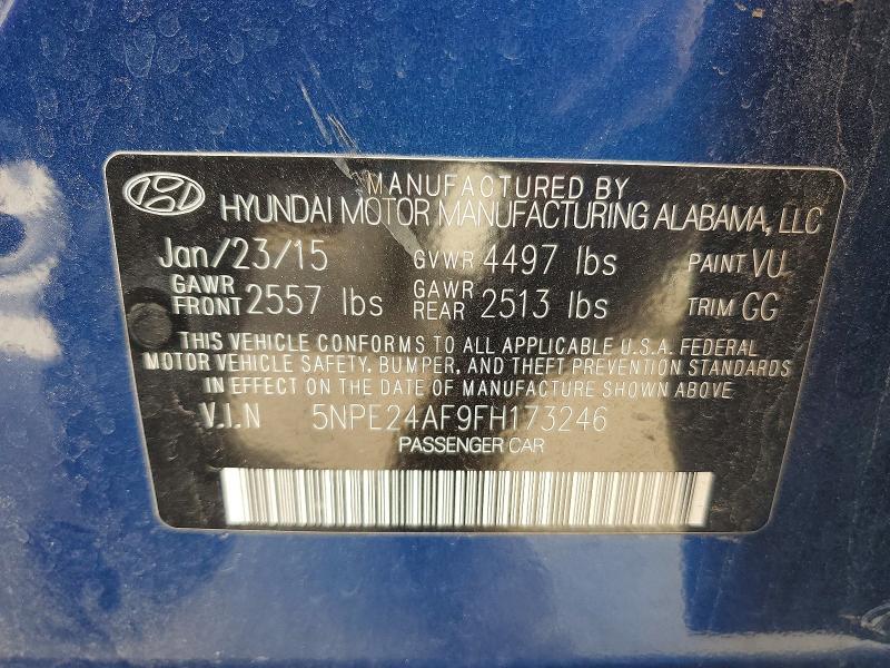 2015 Hyundai Sonata se