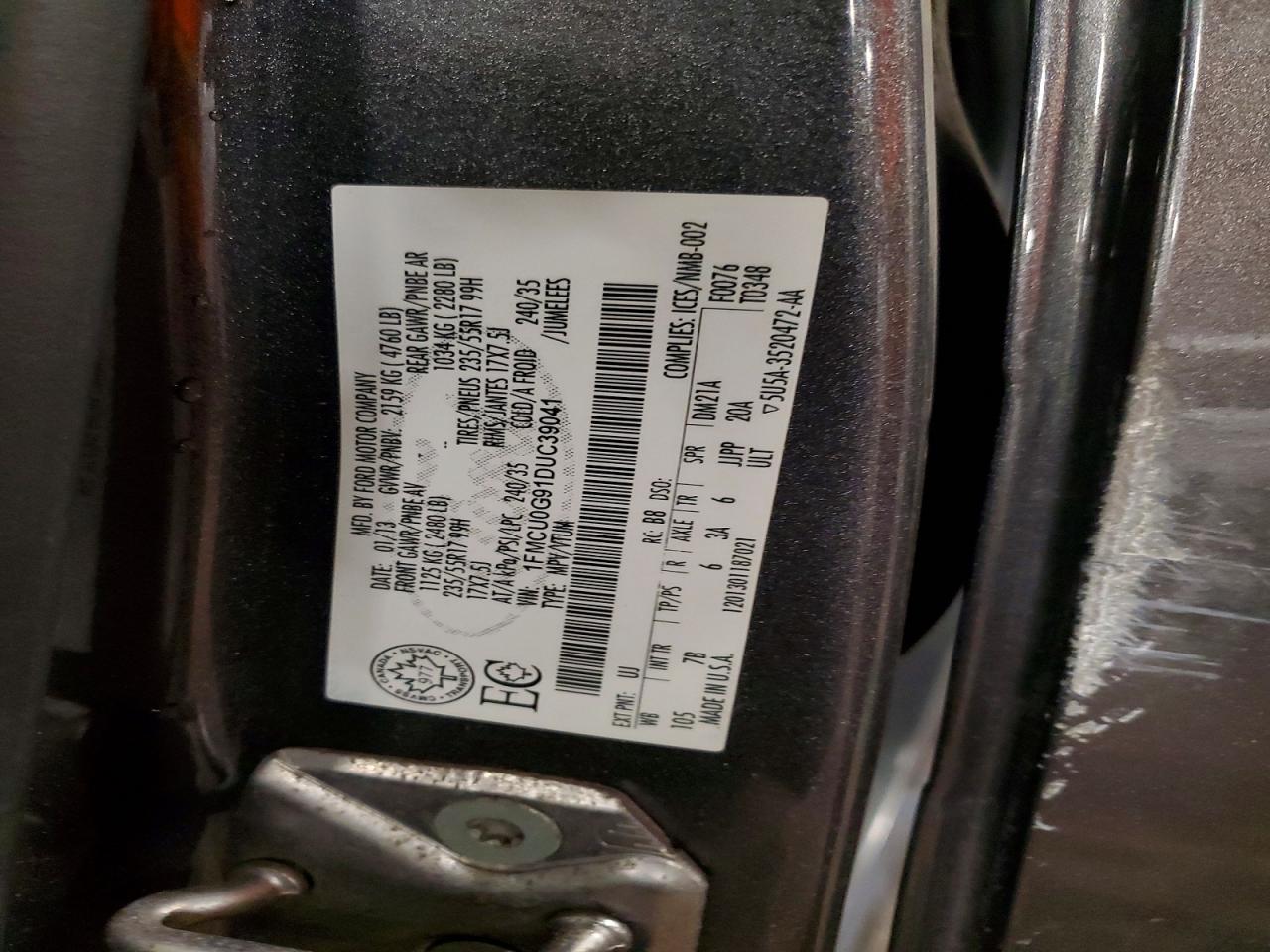 2013 Ford Escape se