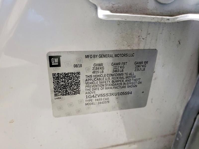 2019 Buick Lacrosse Avenir