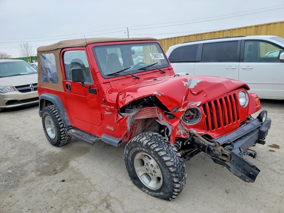 2000 Jeep Wrangler / tj Sport