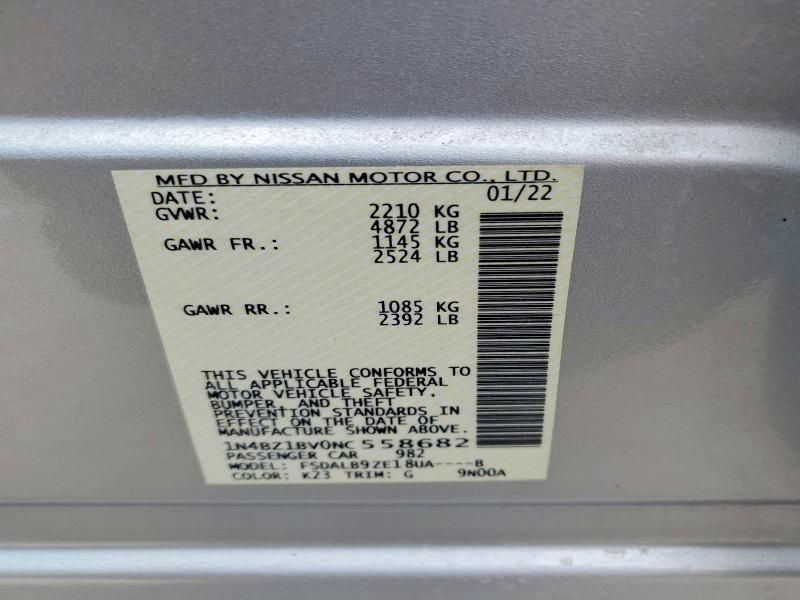 2022 Nissan Leaf s Plus