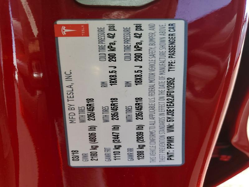 2018 Tesla Model 3