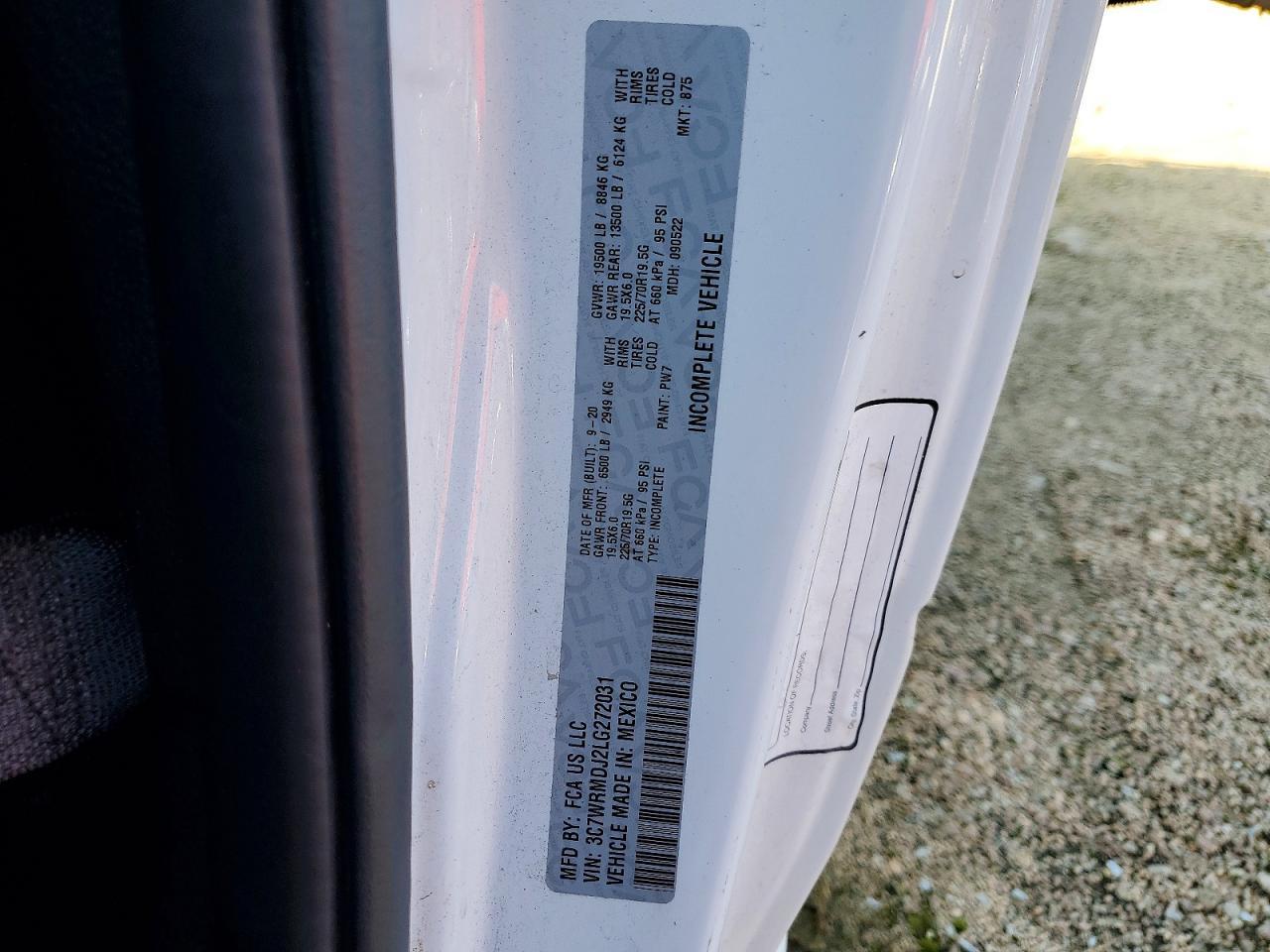 2020 Dodge RAM 5500 Refrigerated BOX Truck
