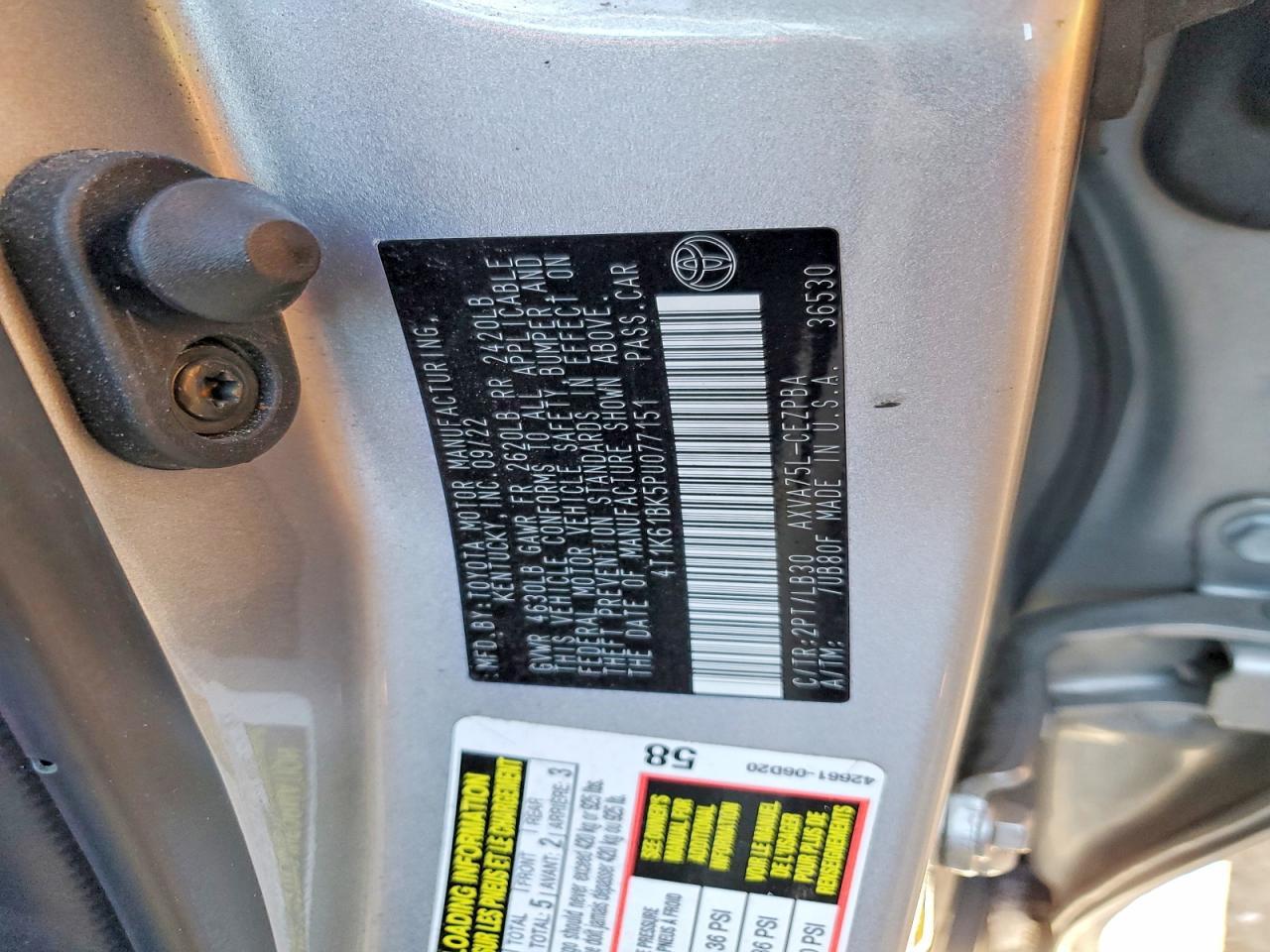 2023 Toyota Camry xse