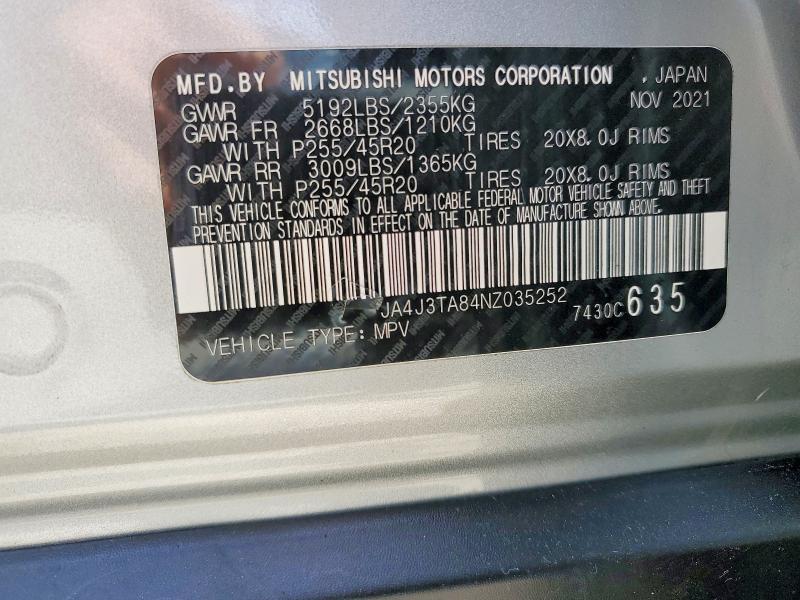 2022 Mitsubishi Outlander es