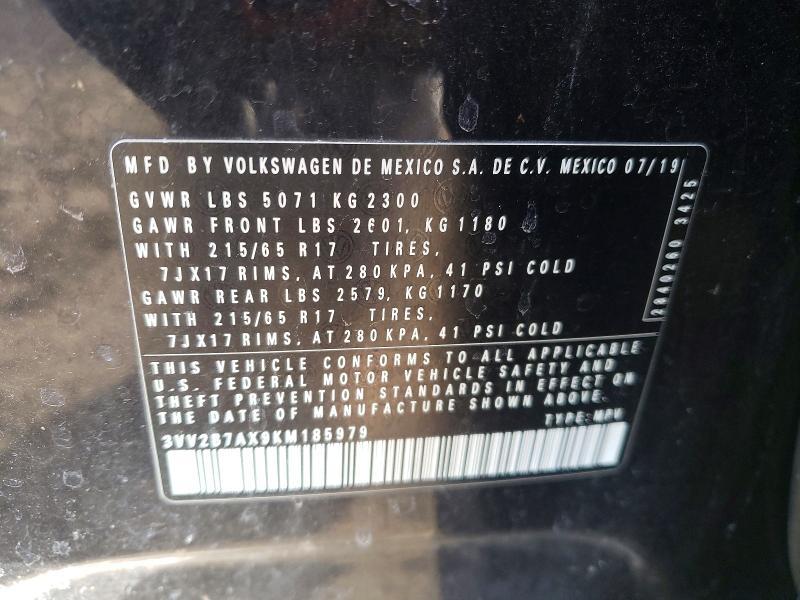 2019 Volkswagen Tiguan se