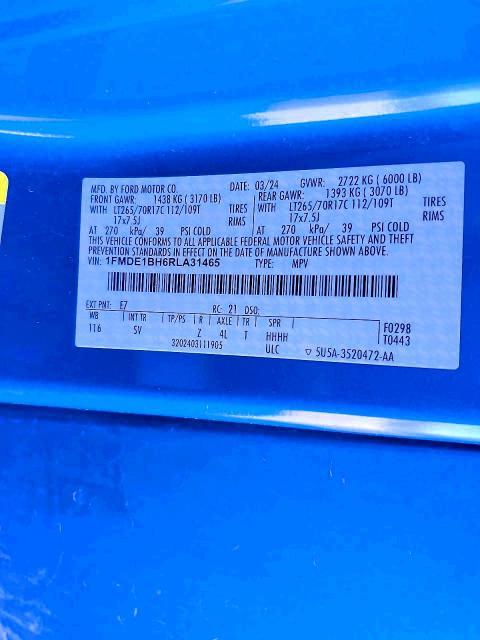 2024 Ford Bronco Black Diamond