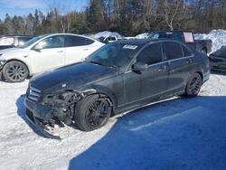 Mercedes-Benz C-class salvage cars for sale: 2013 Mercedes-Benz C 300 4matic