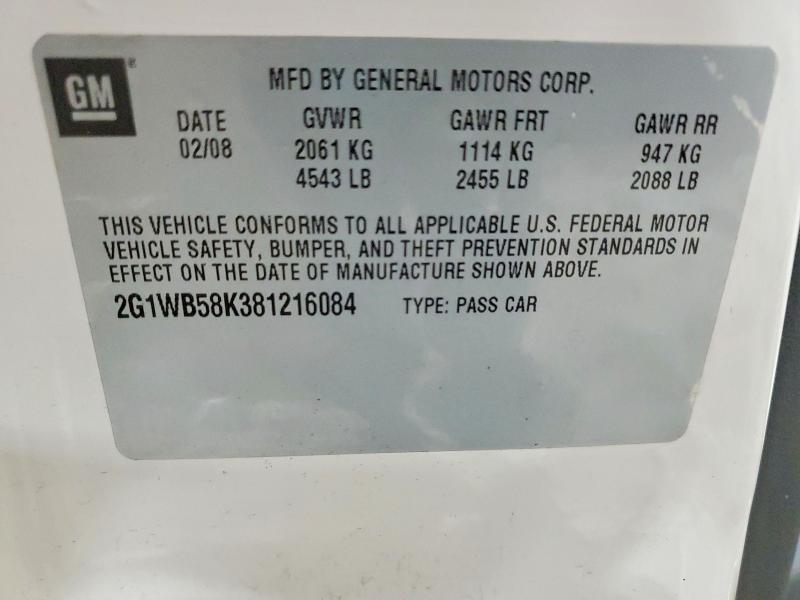 2008 Chevrolet Impala ls