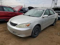 Salvage cars for sale from Copart Elgin, IL: 2002 Toyota Camry le