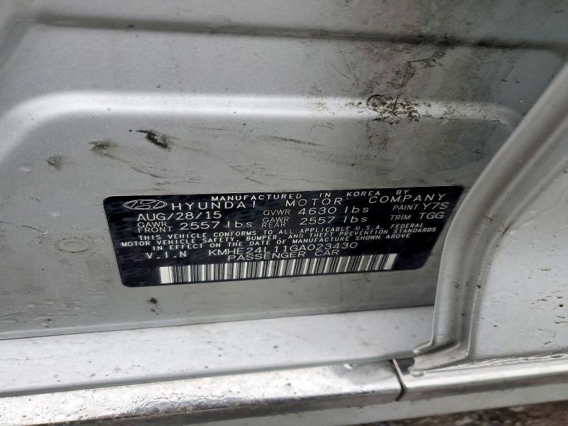 2016 Hyundai Sonata Hybrid se