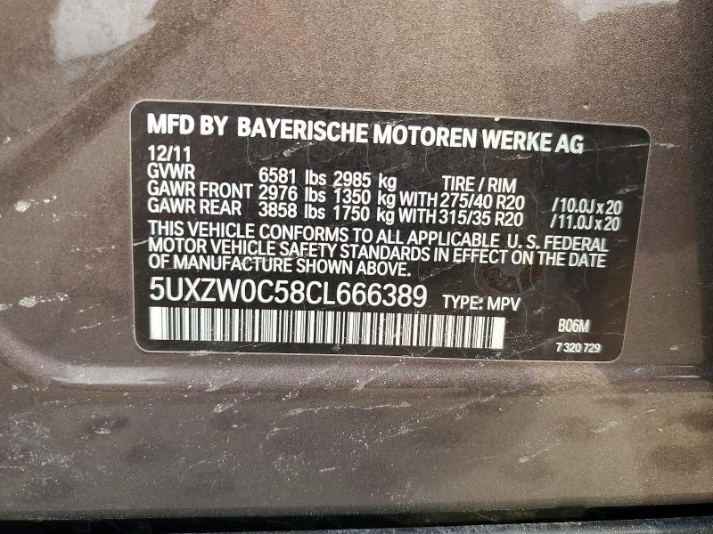 2012 BMW X5 Xdrive35d