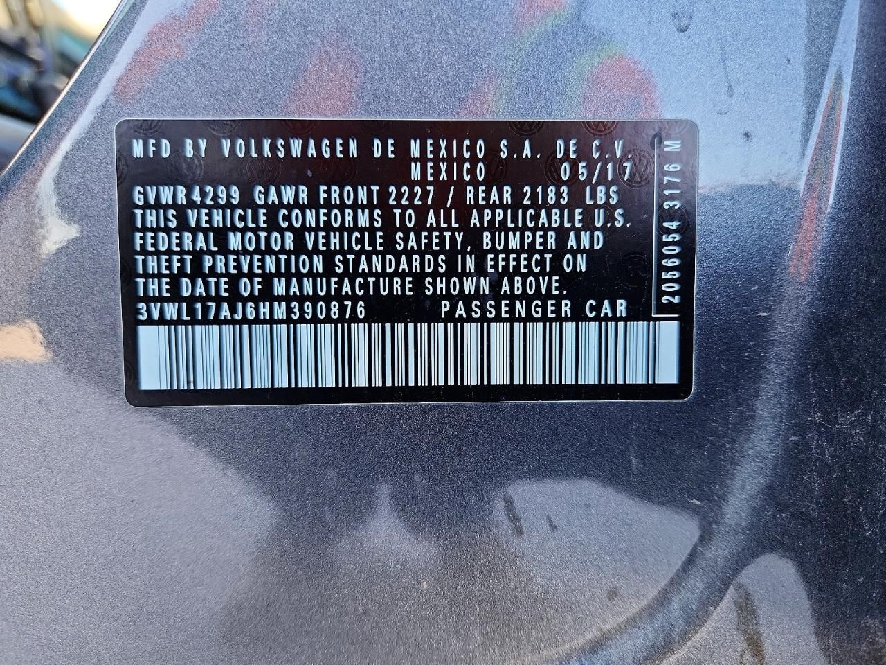 2017 Volkswagen Jetta sel