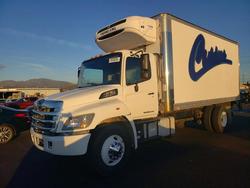 Hino 258/268 Refrigerated box salvage cars for sale: 2016 Hino 258/268 Refrigerated box Truck