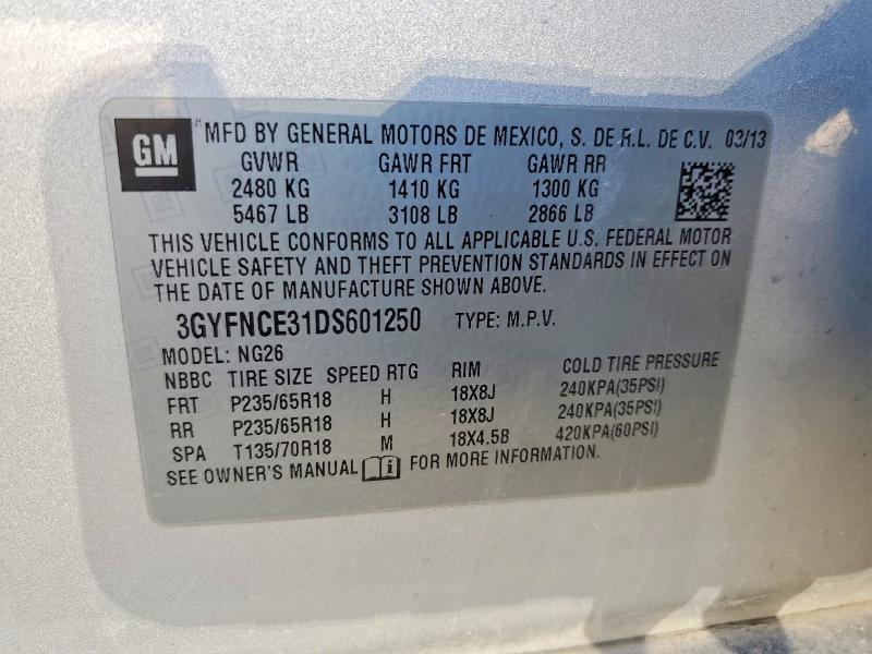 2013 Cadillac Srx Luxury Collection
