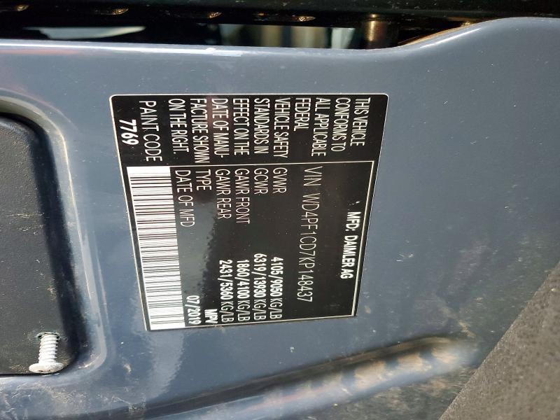 2019 Mercedes-Benz Sprinter 2500/3500 Delivery Van